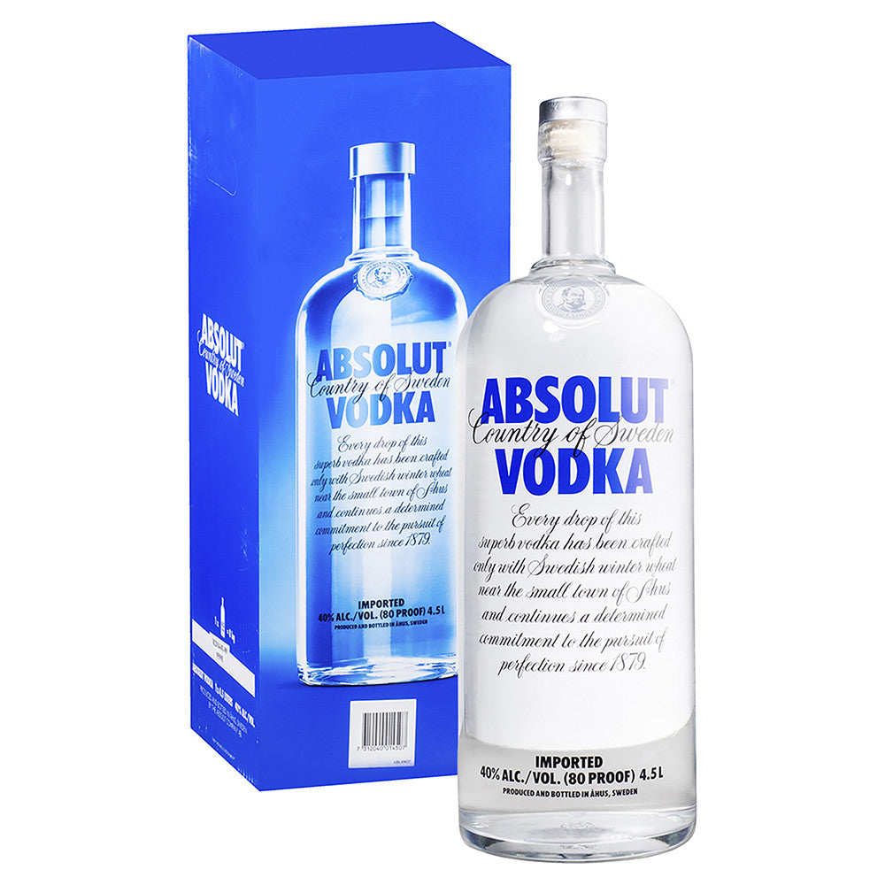 Absolut Vodka 4.5L - Boozeit.com.au