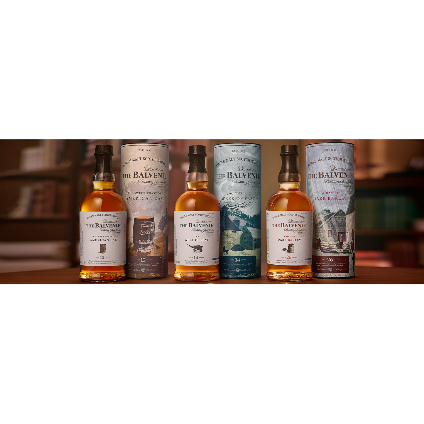 The Balvenie Stories The Week Of Peat 14 Year Old Single Malt Scotch Whisky 700ml