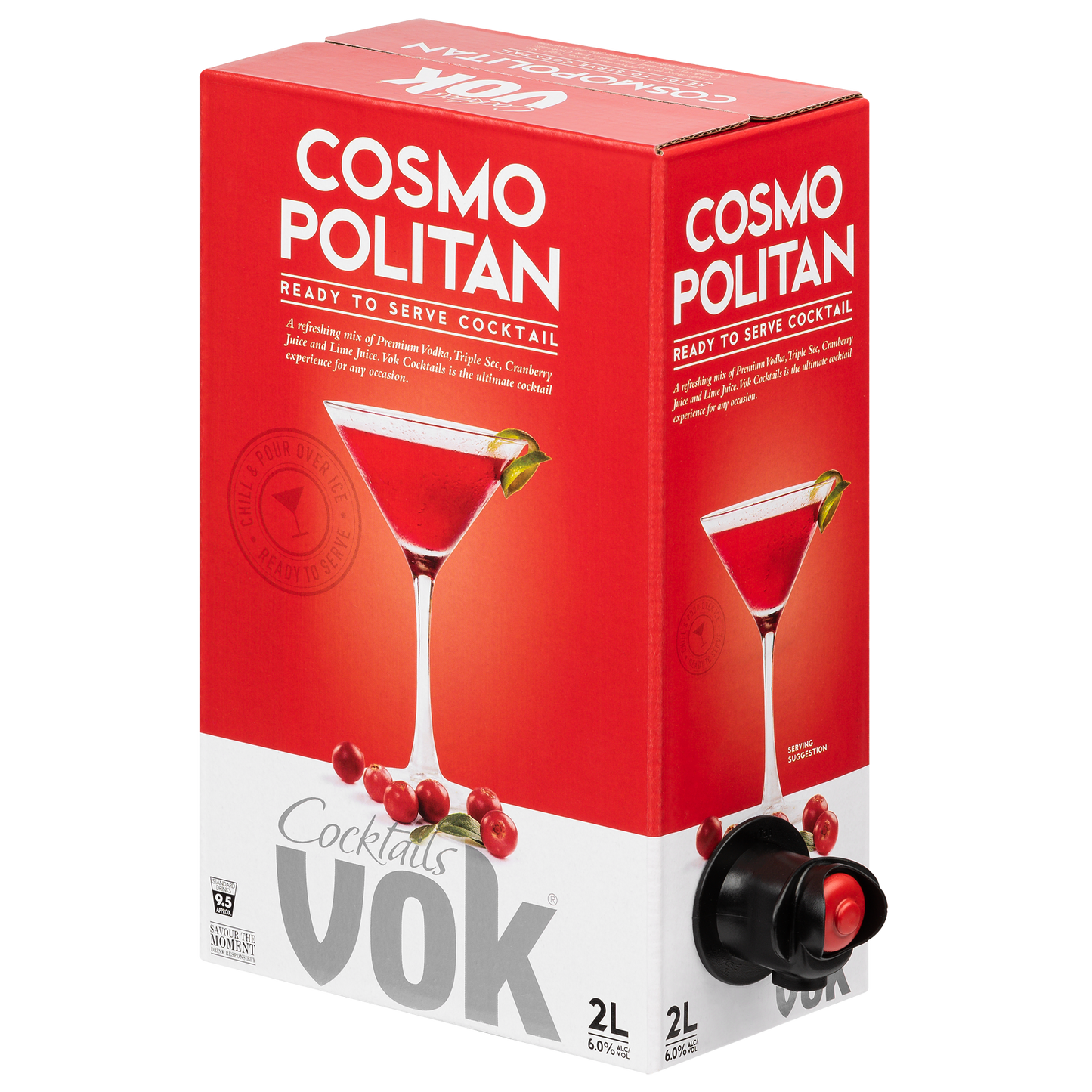 Vok Cocktails Cosmopolitan 2L