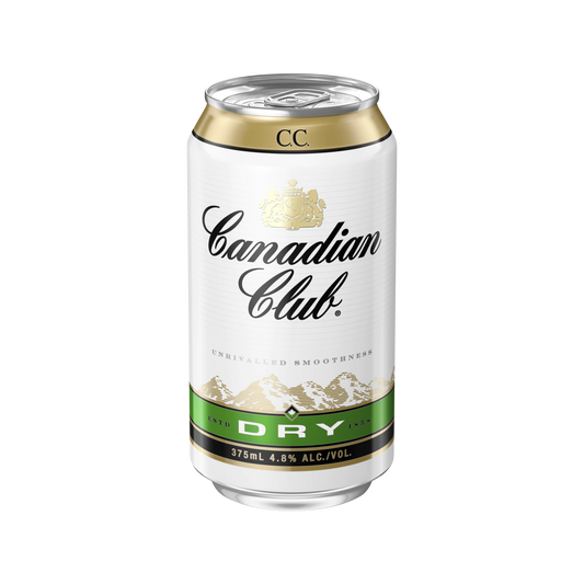 Canadian Club & Dry Cans 375ml