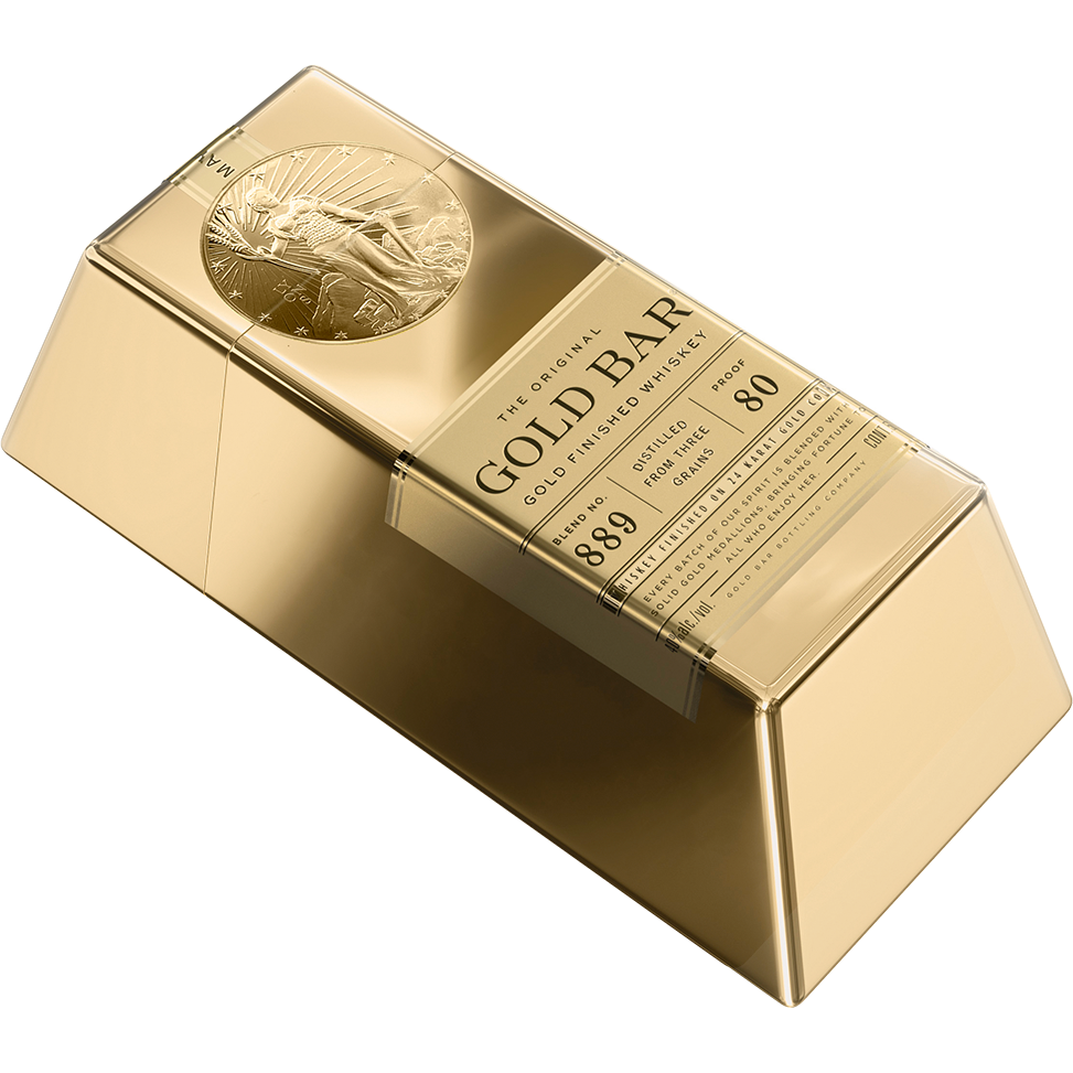 Gold Bar Mini American Whisky 50ml