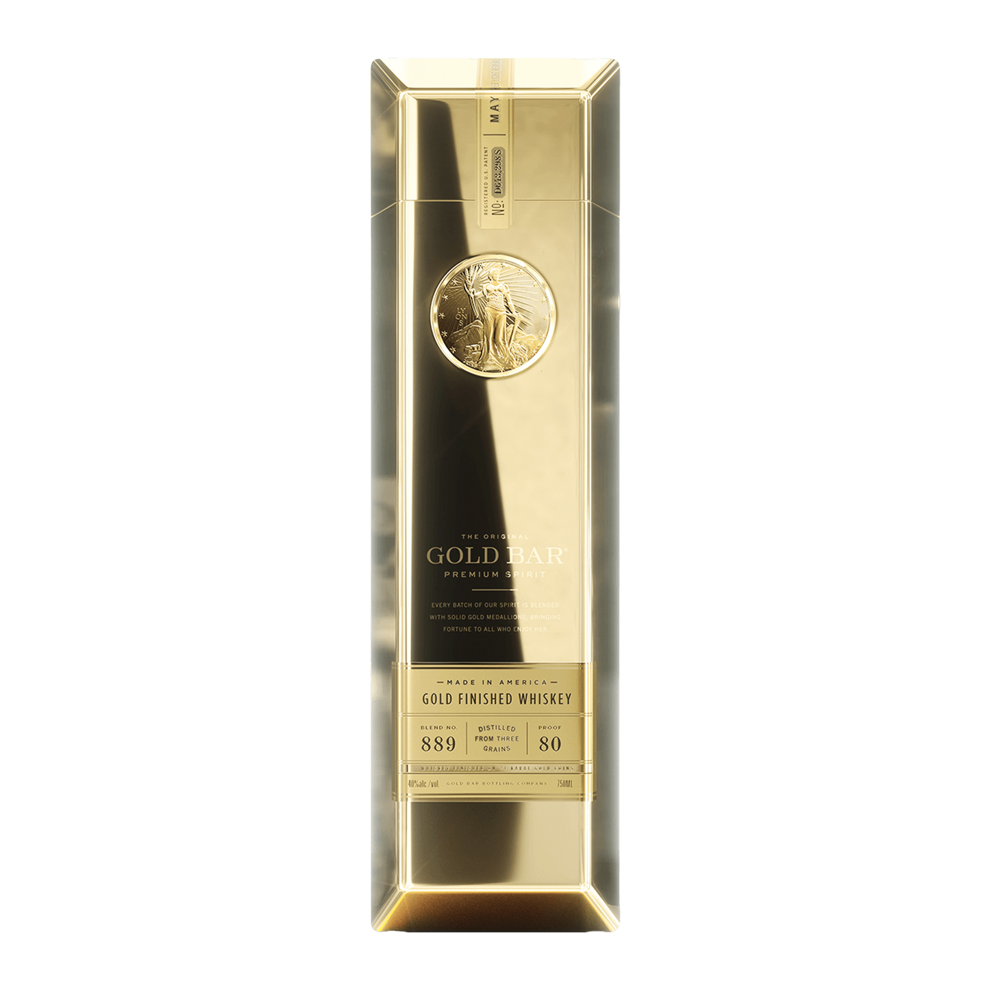 Gold Bar American Whiskey 750ml