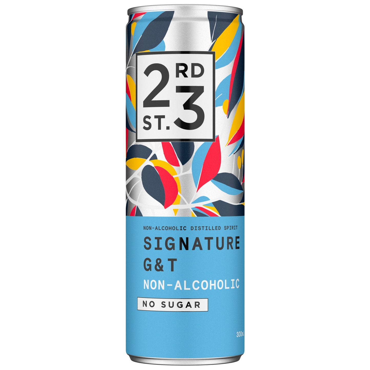 23rd Street Distillery Non-Alcoholic Signature Gin and Tonic Cans 300ml