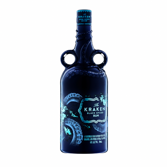 The Kraken Black Spiced Rum 2021 Limited Edition Bioluminescent 700ml
