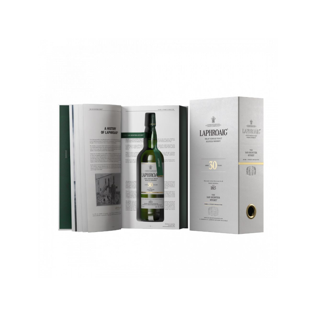 Laphroaig 30 Year Old The Ian Hunter Story Book 1 Single Malt Scotch Whisky 700ml
