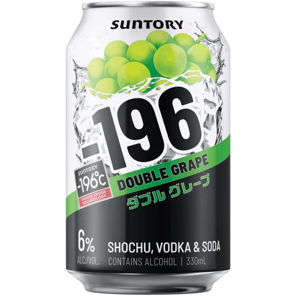 Suntory -196 Double Grape 6% Cans 330ml