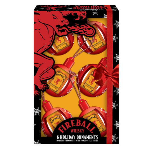 Fireball Cinnamon Whisky Ornaments 6 x 50ml