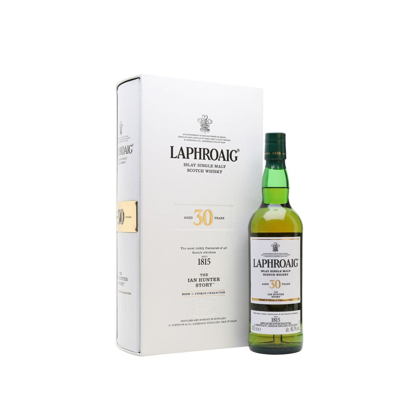 Laphroaig 30 Year Old The Ian Hunter Story Book 1 Single Malt Scotch Whisky 700ml - Boozeit.com.au