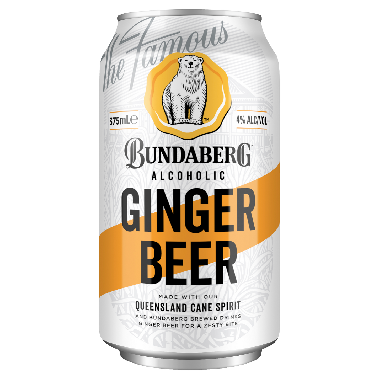 Bundaberg Alcoholic Ginger Beer 375ml
