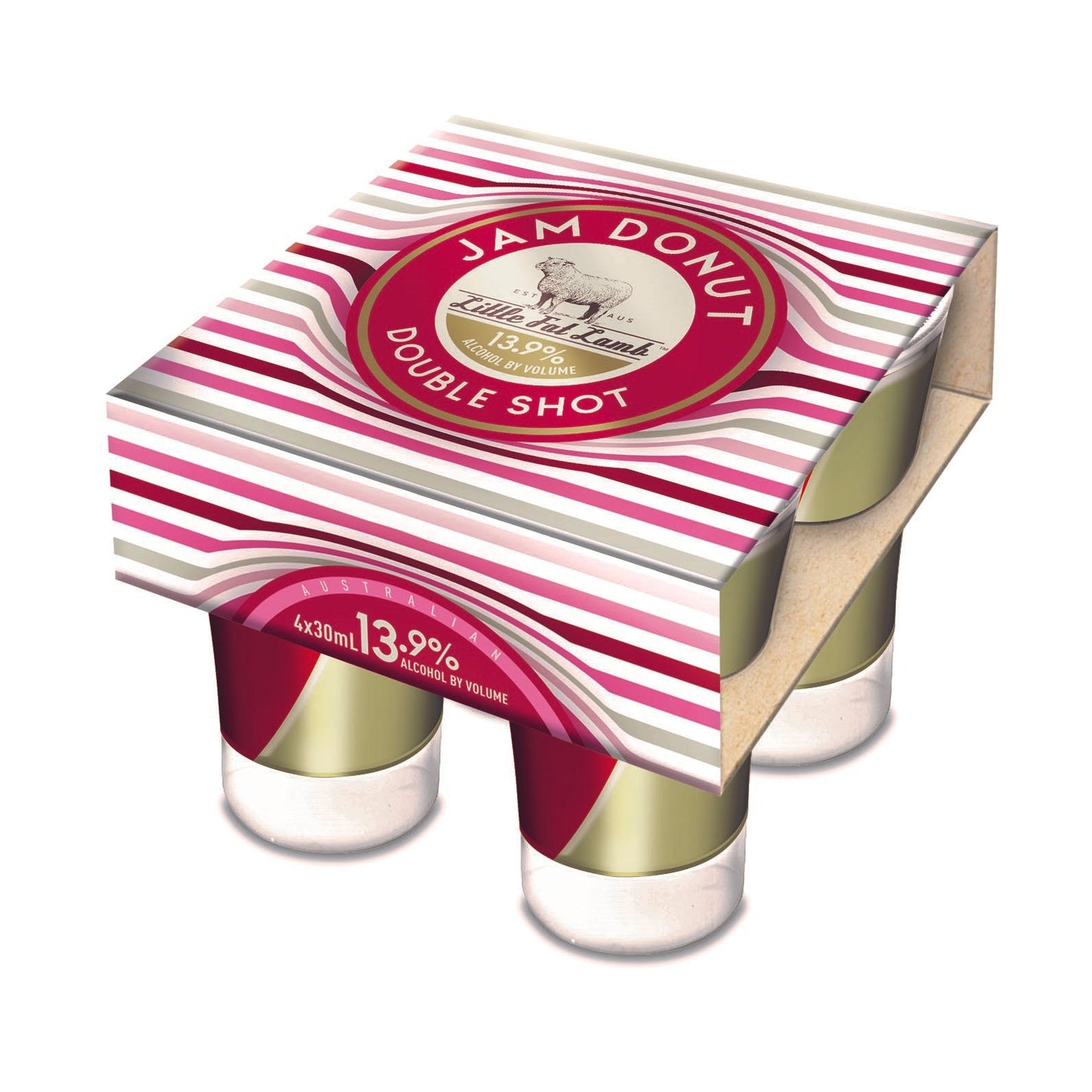 Little Fat Lamb Jam Donut Double Shot