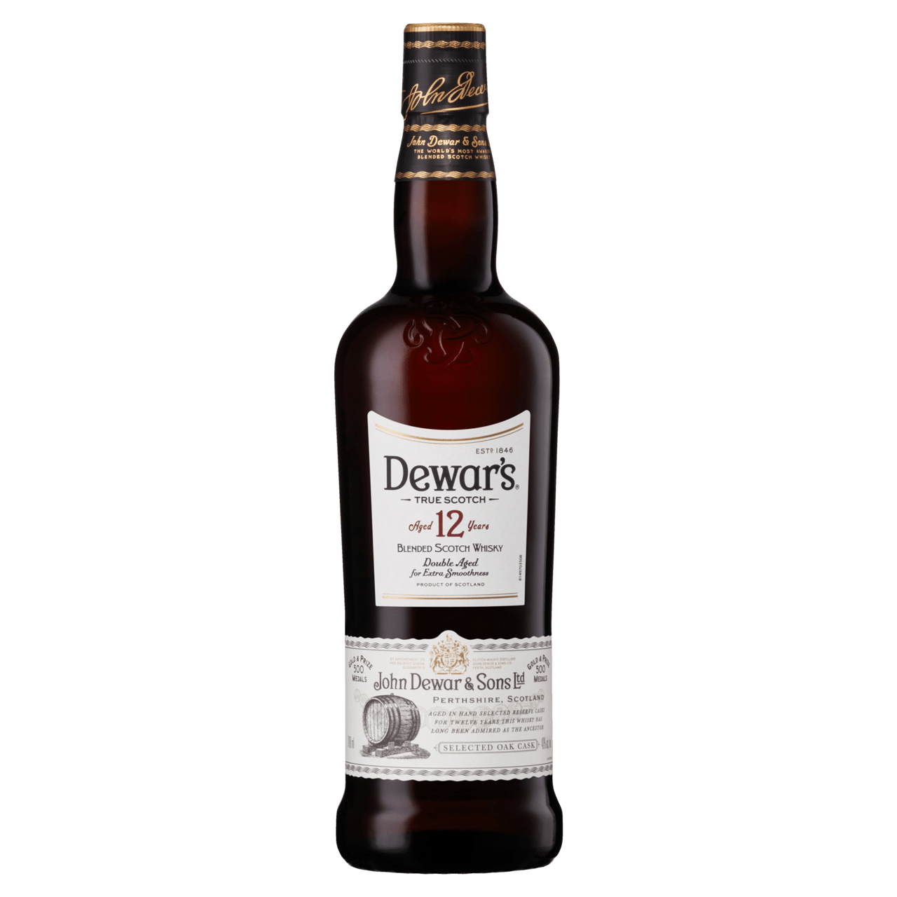 Dewar's 12 Year Old Blended Scotch Whisky 700ml