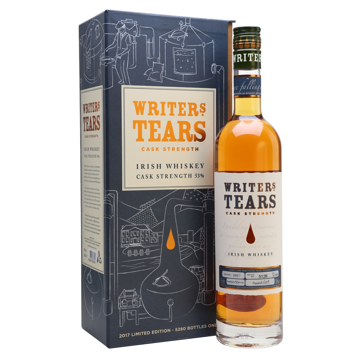 Writers Tears Cask Strength 2017 Irish Whiskey 700ml