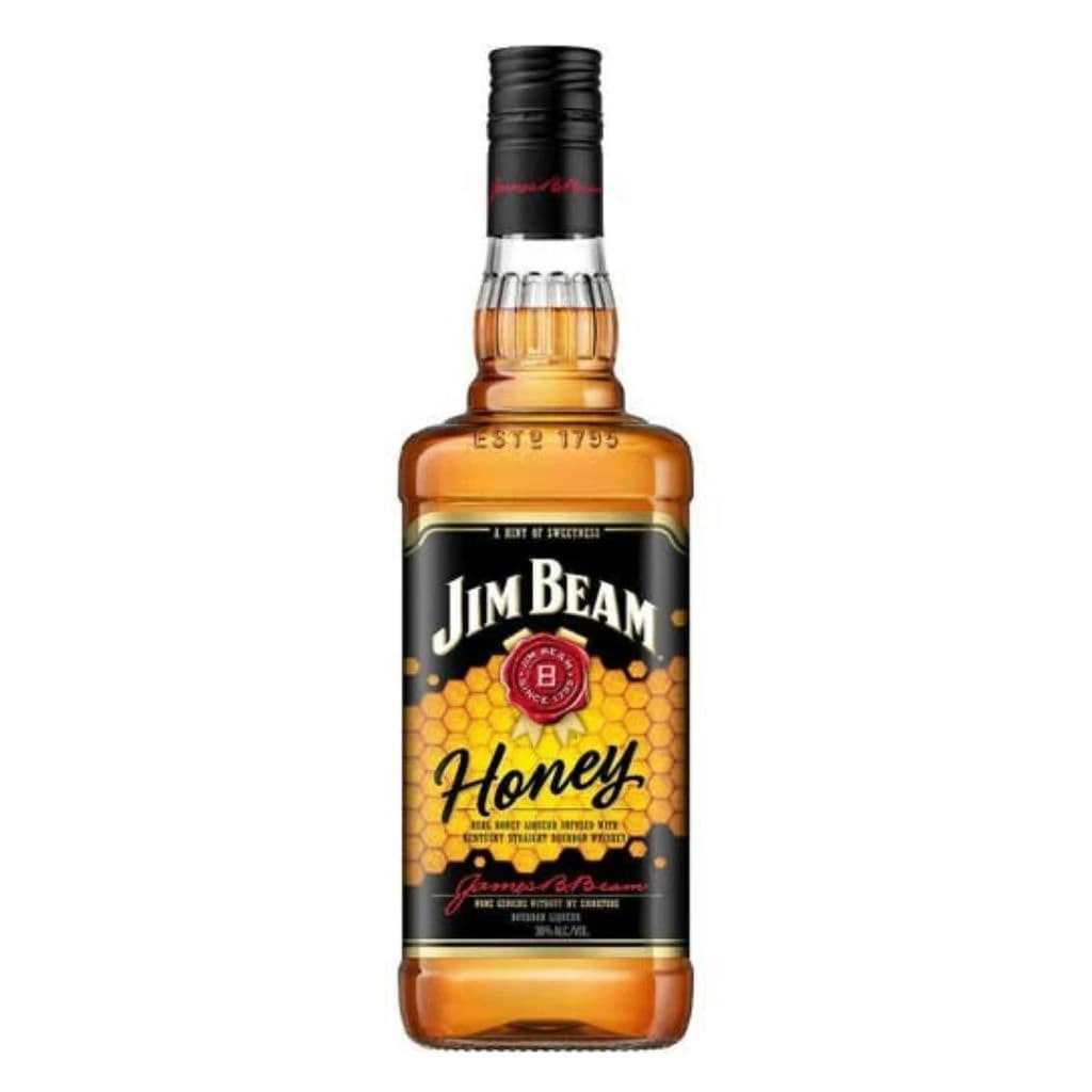 Jim Beam Honey Kentucky Straight Bourbon Whiskey 1L