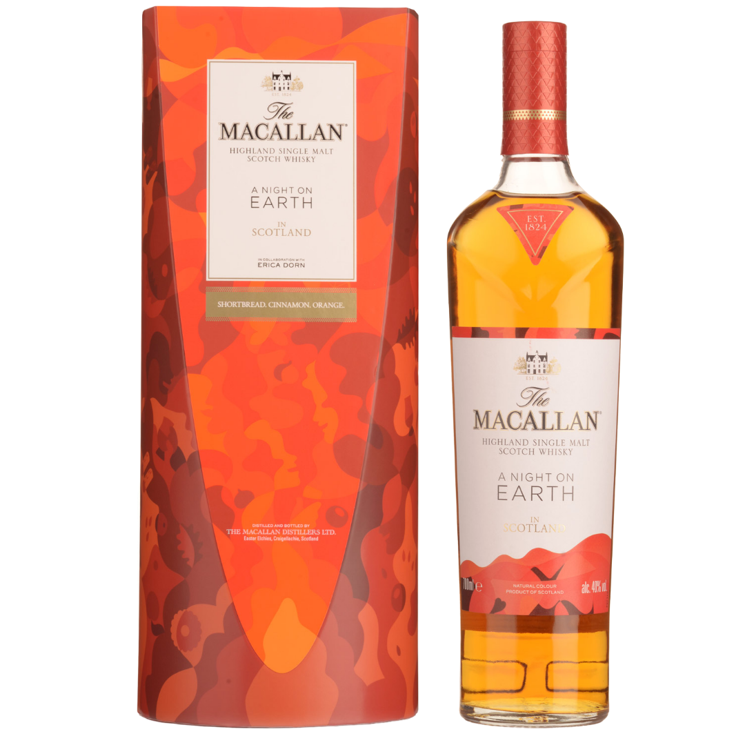 The Macallan A Night On Earth In Scotland Single Malt Scotch Whisky 700ml