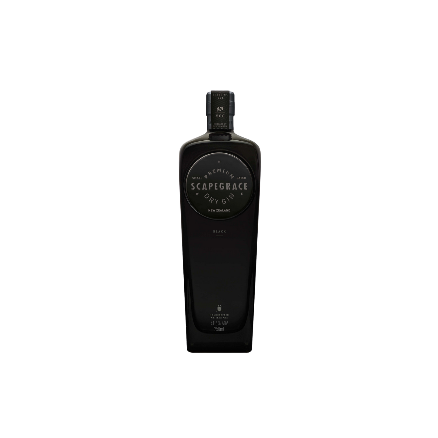 Scapegrace Black Dry Gin 700ml
