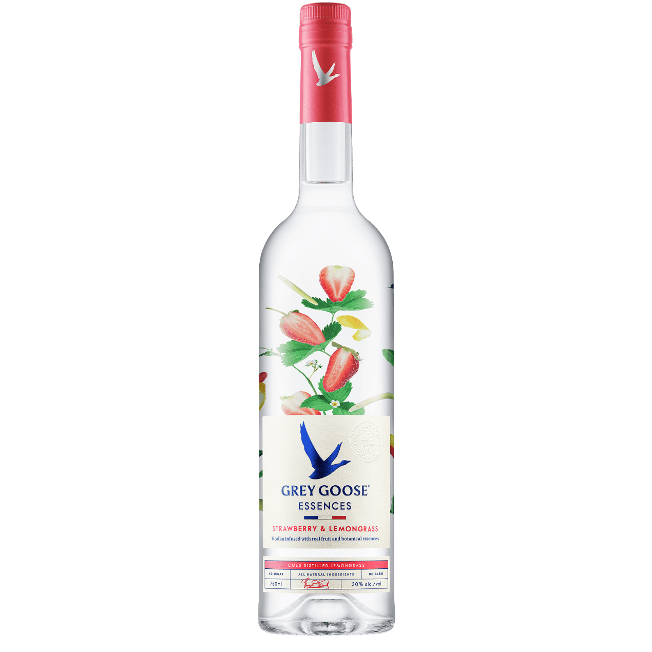Grey Goose Essences Strawberry & Lemongrass 750ml