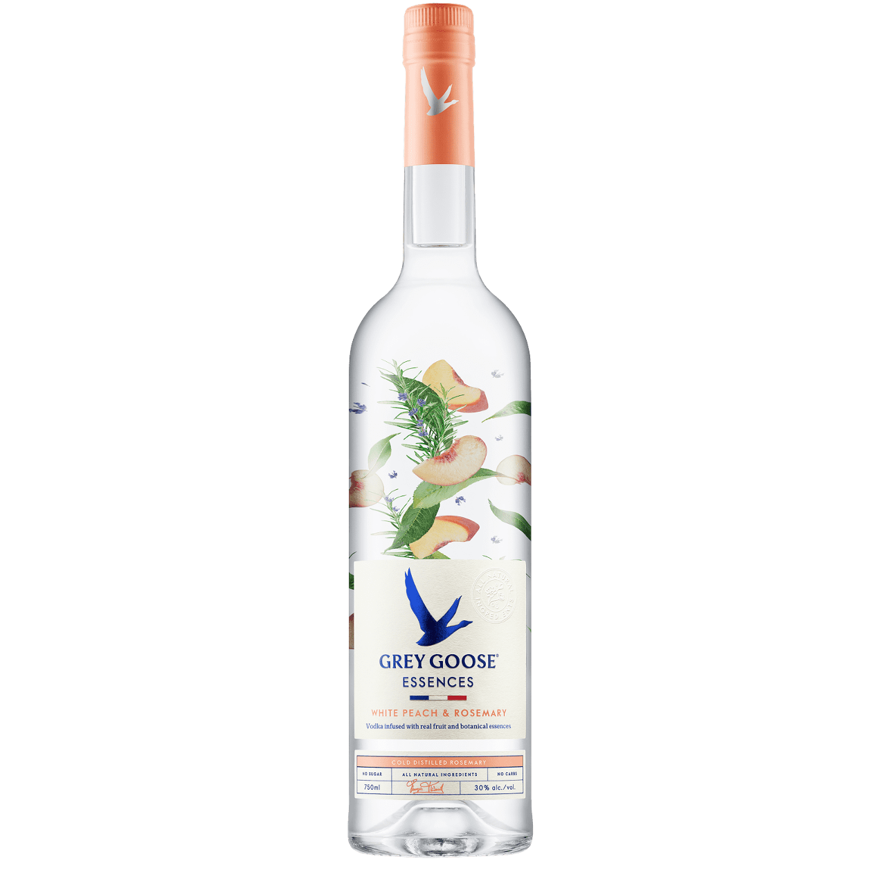 Grey Goose Essences White Peach & Rosemary 750ml - Boozeit.com.au