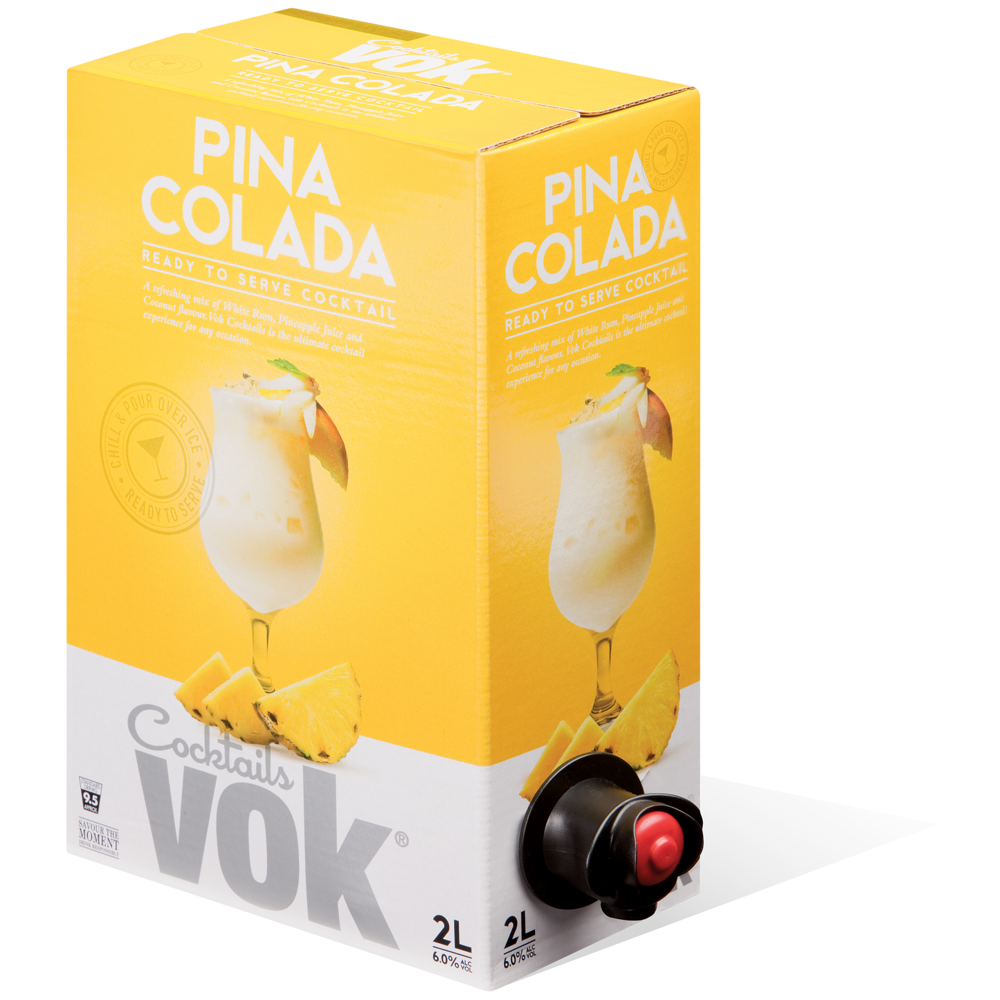 Vok Cocktails Pina Colada 2L