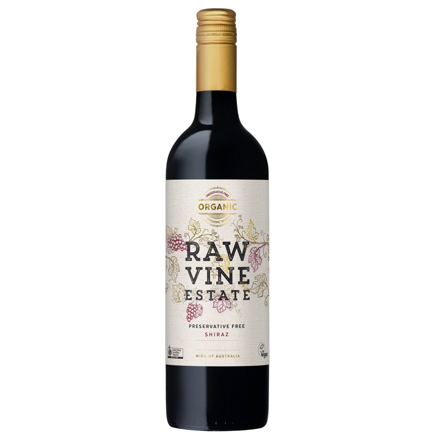 Raw Vine Estate Organic Shiraz