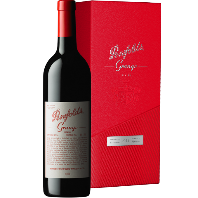 Penfolds Bin 95 Grange 2016 Gift Boxed
