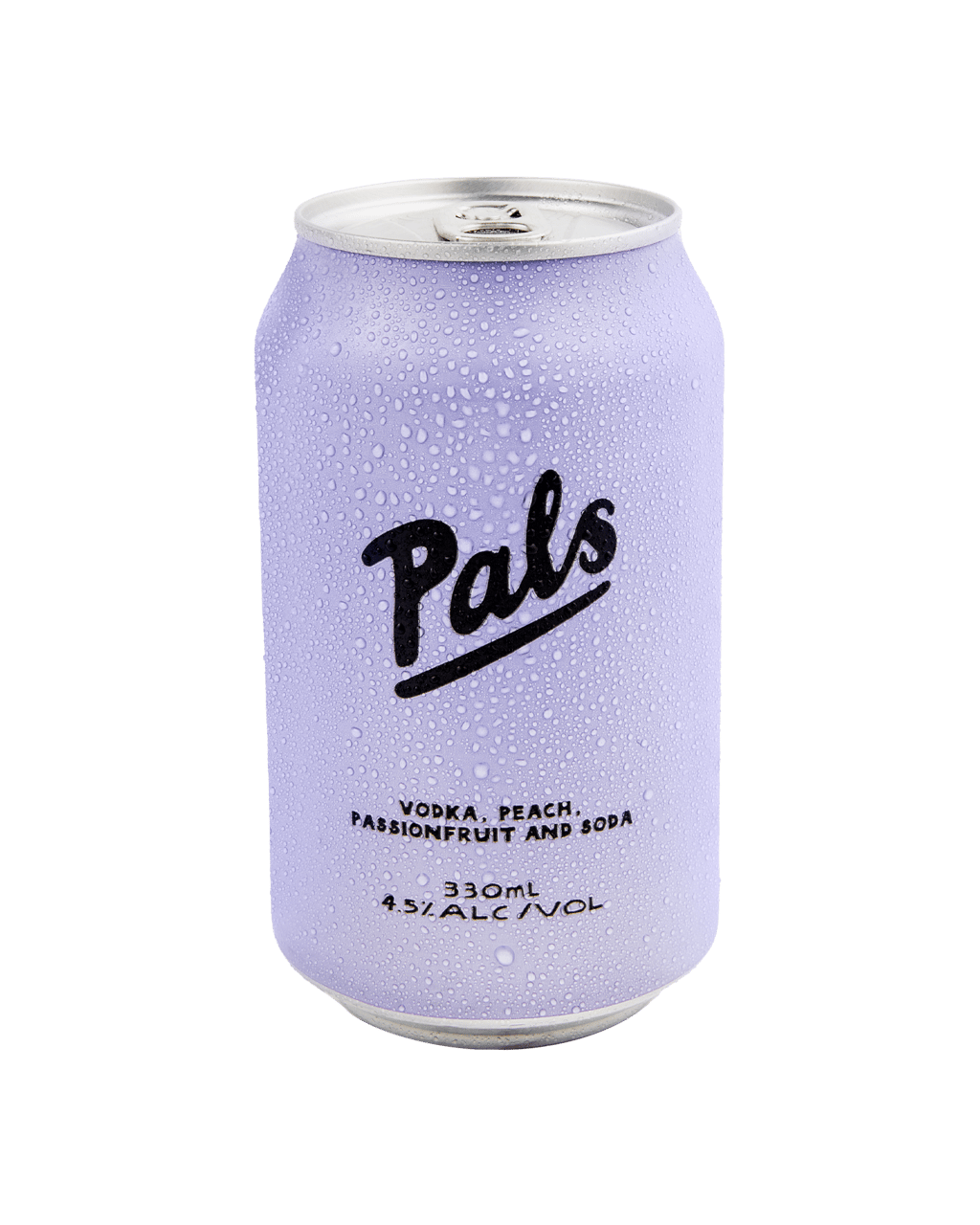 Pals Vodka Peach Passionfruit & Soda Cans 330ml - Boozeit.com.au