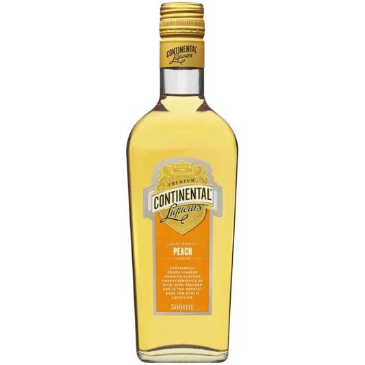 Continental Peach Liqueur 500ml