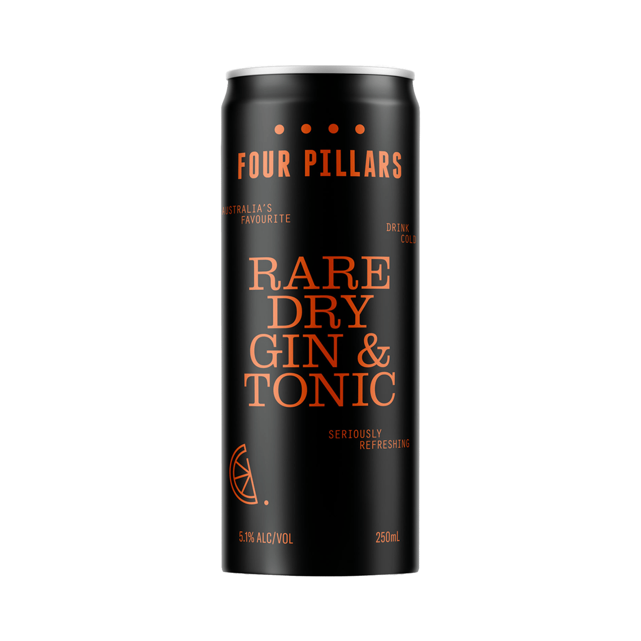 Four Pillars Rare Dry Gin & Tonic Cans 250ml