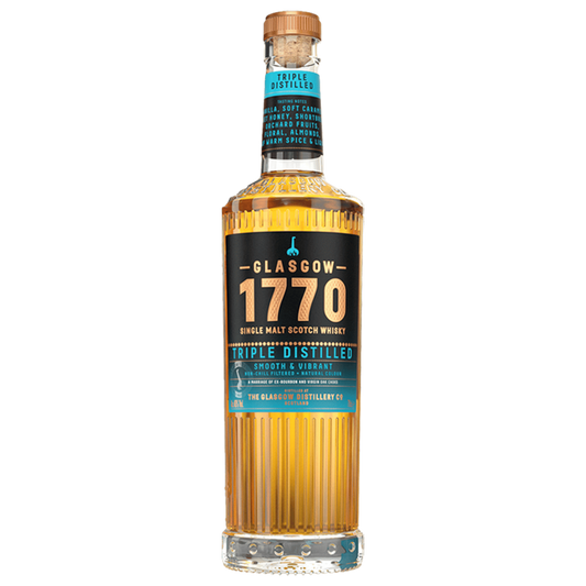 Glasgow 1770 Triple Distilled Single Malt Scotch Whisky 700ml