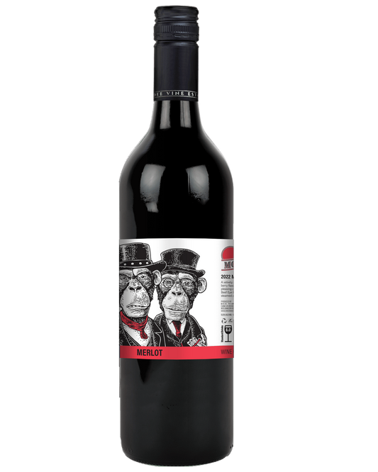 2 Monkeys Merlot - Boozeit.com.au