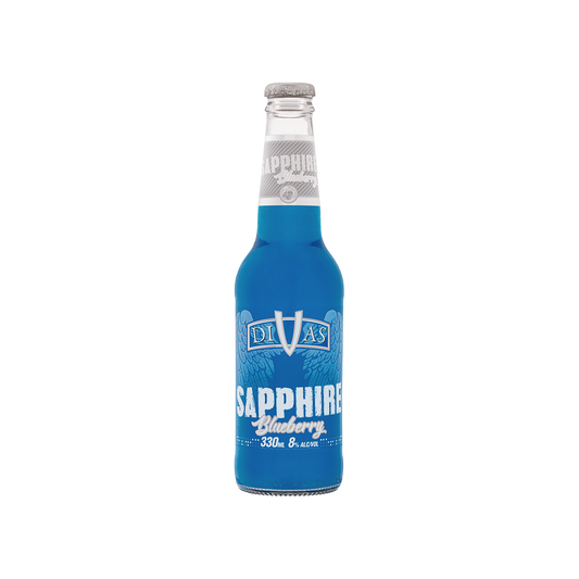 Divas Gems Sapphire Blueberry 330ml - Boozeit.com.au