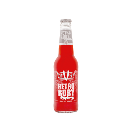 Divas Gems Retro Ruby Raspberry 330ml