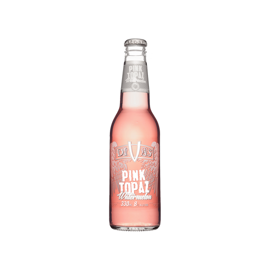 Divas Gems Pink Topaz Watermelon 330ml - Boozeit.com.au
