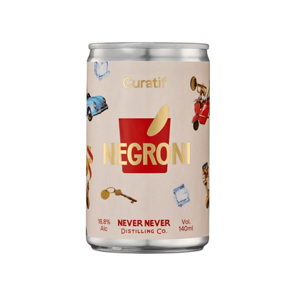 Curatif Negroni Cans 140ml - Boozeit.com.au