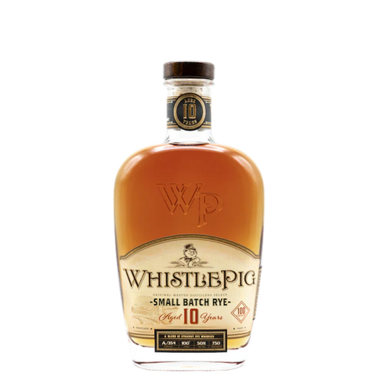 WhistlePig 10 Year Old Straight Rye Whiskey 700ml