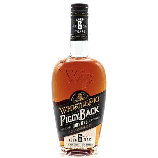Whistle Pig PiggyBack 6YO Rye Whiskey 750ml