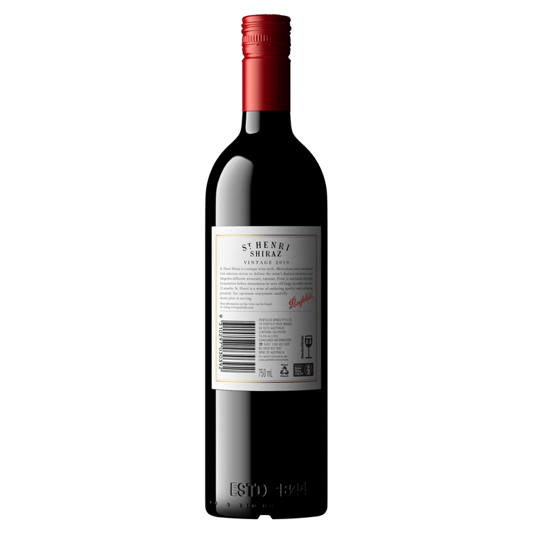 Penfolds St Henri Shiraz 2019 - Boozeit.com.au