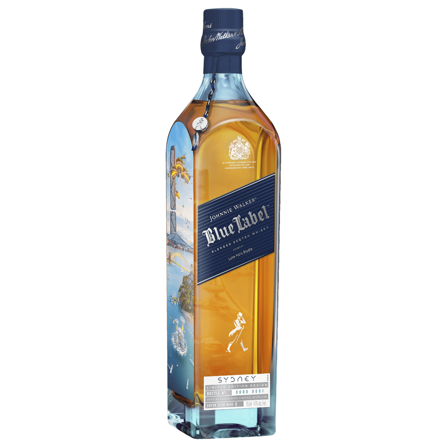 Johnnie Walker Blue Label Sydney Cities Of The Future Limited Edition Whisky 750ml