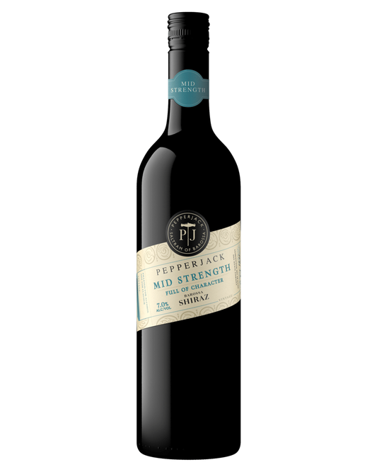 Pepperjack Mid Strength Shiraz
