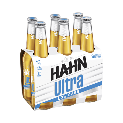 Hahn Ultra Low Carb Bottles 330ml