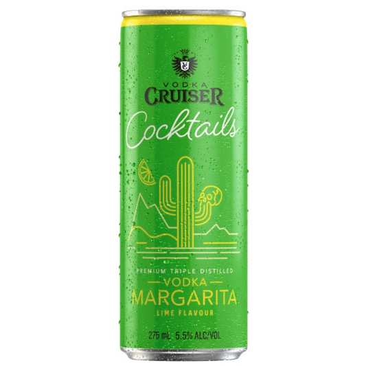 Vodka Cruiser Cocktails Lime Margarita 275ml