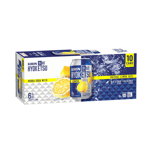 Kirin Hyoketsu Lemon 6% 10 Pack Cans 330ml - Boozeit.com.au