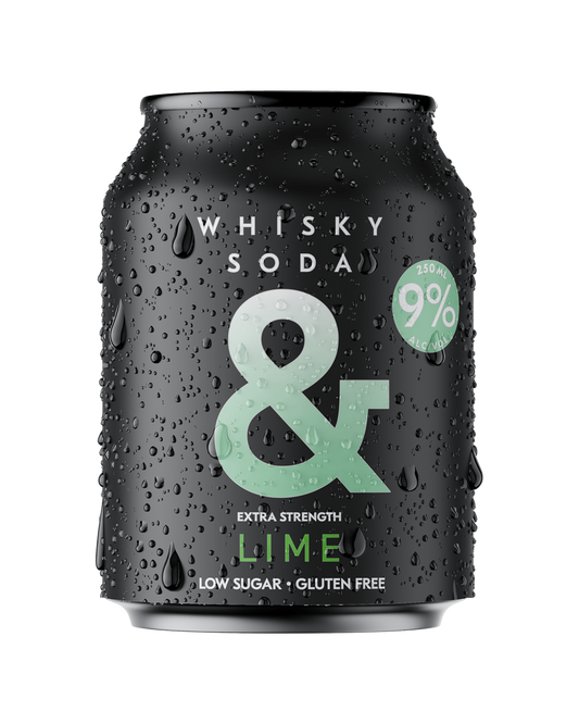 Ampersand Whisky & Soda Lime 9% Cans 250ml