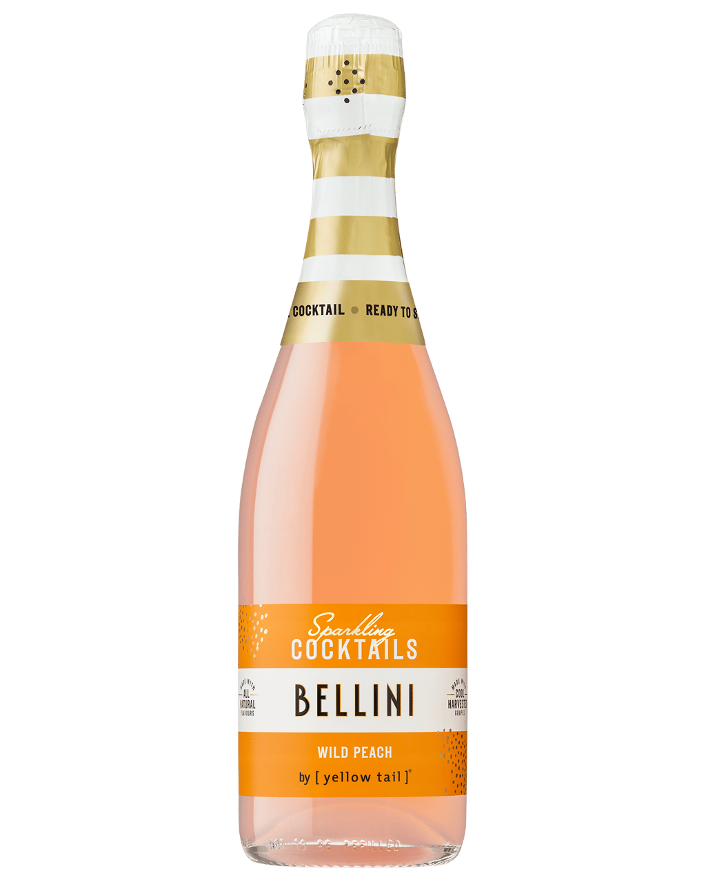 Yellow Tail Sparkling Cocktails Bellini Wild Peach