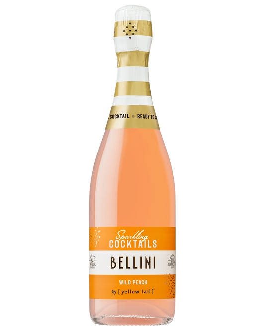 Yellow Tail Sparkling Cocktails Bellini Wild Peach