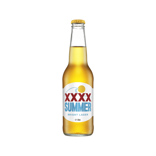 XXXX Summer Bright Lager Bottle 330ml