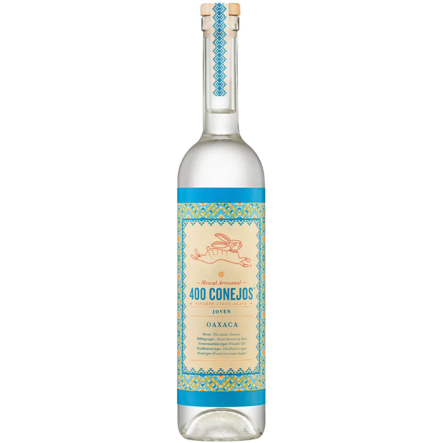 400 Conejos Mezcal Joven Espadin 750ml