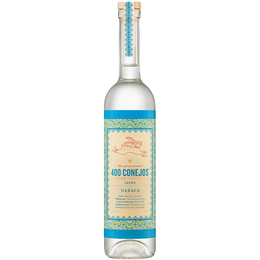 400 Conejos Mezcal Joven Espadin 750ml - Boozeit.com.au