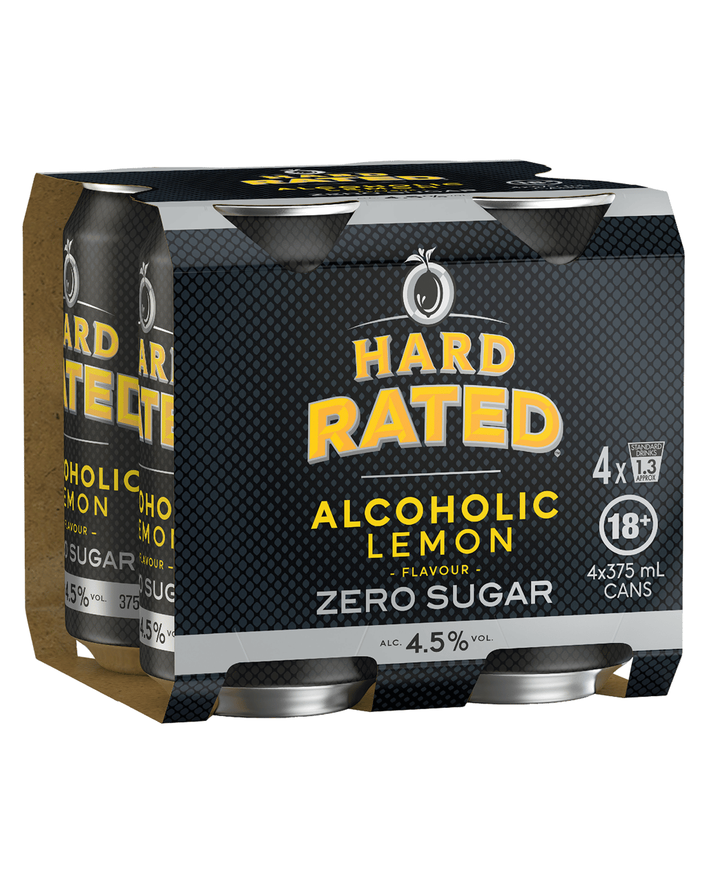 Hard Rated No Sugar Cans 375ml
