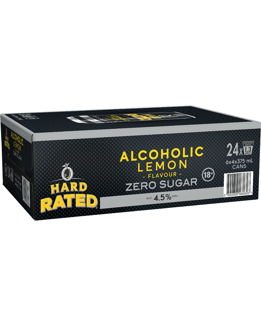 Hard Rated No Sugar Cans 375ml