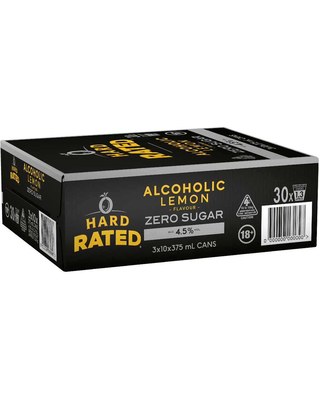Hard Rated No Sugar 10 Pack Cans 375ml